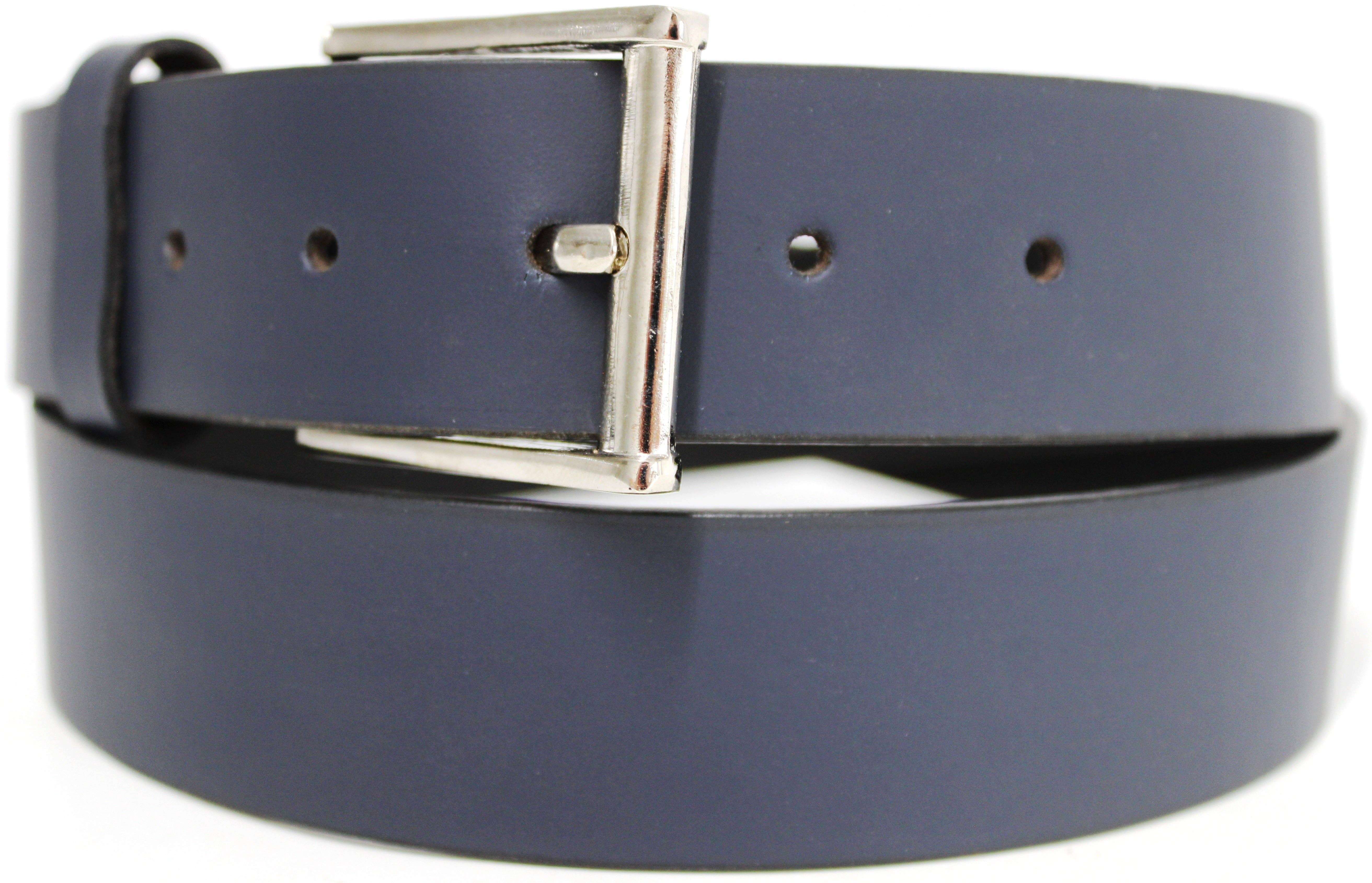 hide & chic – wholesale Belt – Women's – Genuine Full Grain Leather Belt. Colour: Navy.5