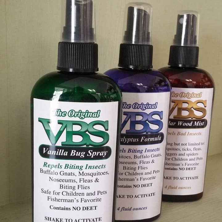 VBS- The Original Vanilla Bug Spray - Wholesale Insect Repellent - VBS The Original Vanilla Bug Spray