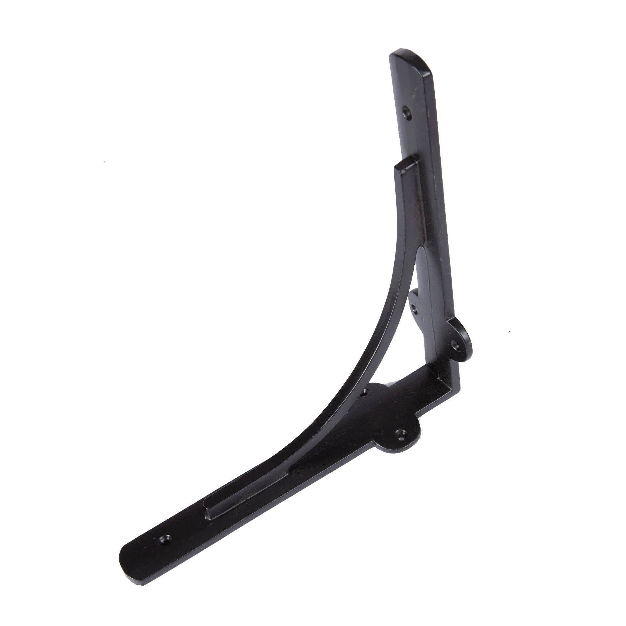 Rinkit Ltd – Großhandel Wandregale – Gebogene Regalhalterung aus Eisen - D205 mm1