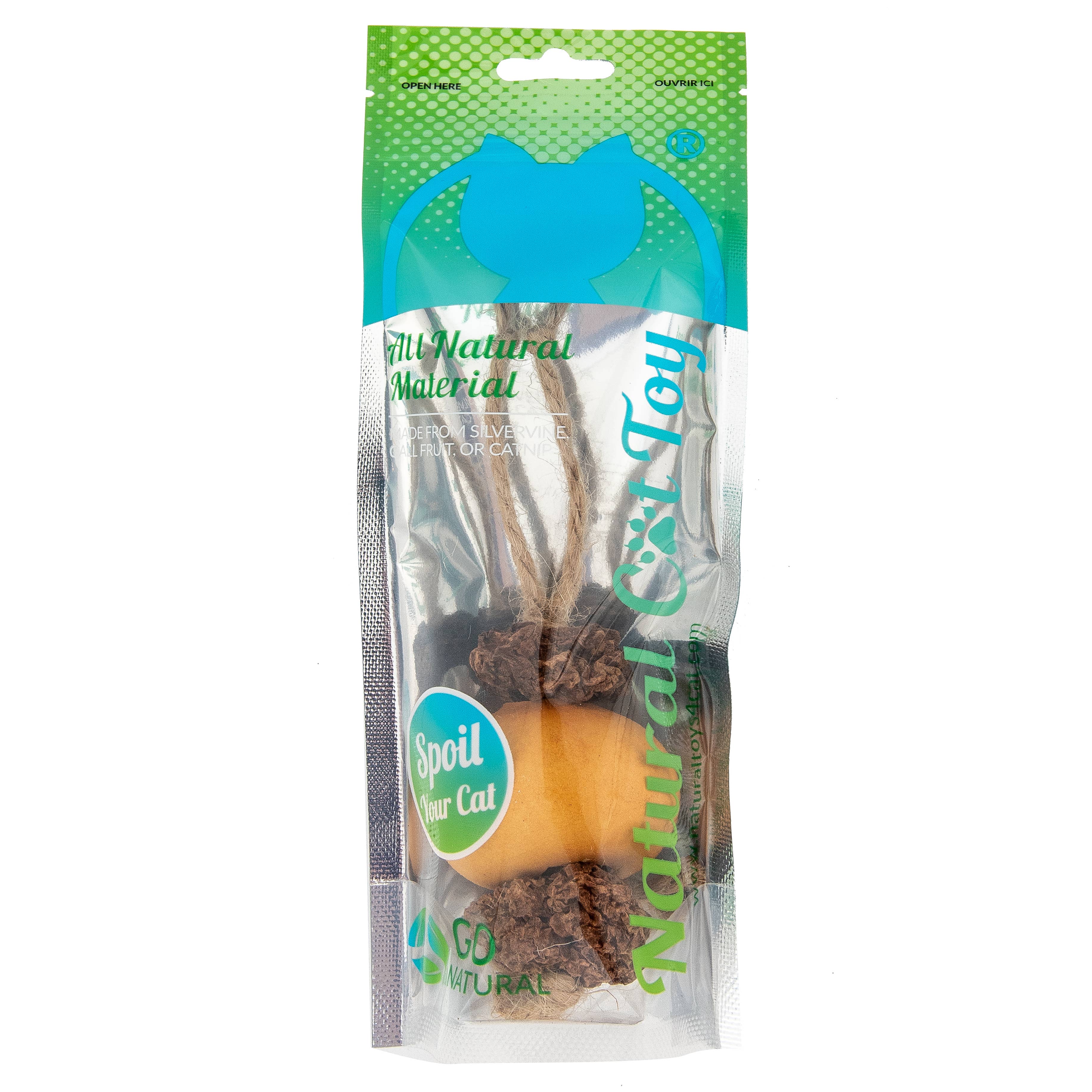 Natural Cat Toy - Wholesale Pet Toy - Cat - Rotary Kalabash Ball3