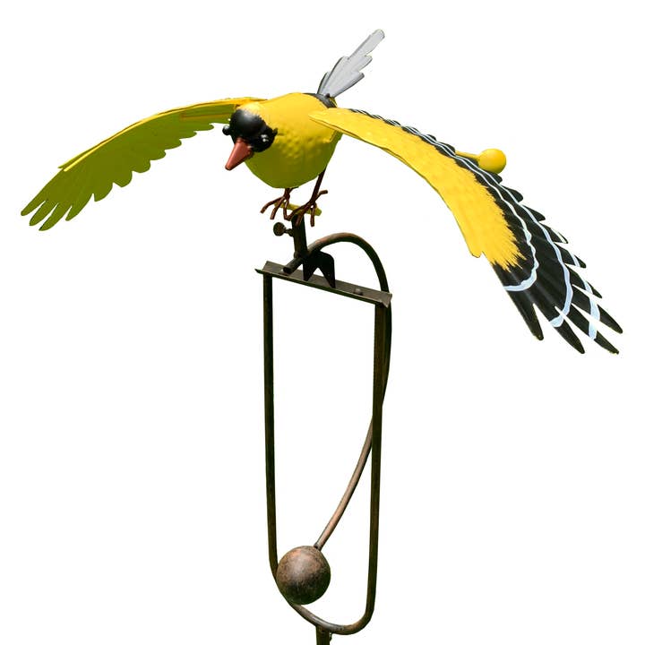 Esschert Design USA - Vente Piquets de jardin/pelouse - Piquet à bascule Finch en métal2