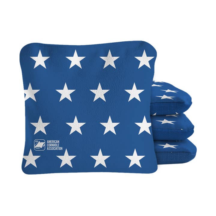 American Cornhole Association - Wholesale Cornhole - Bold Stars & Stripes Synergy Pro Cornhole Bags0