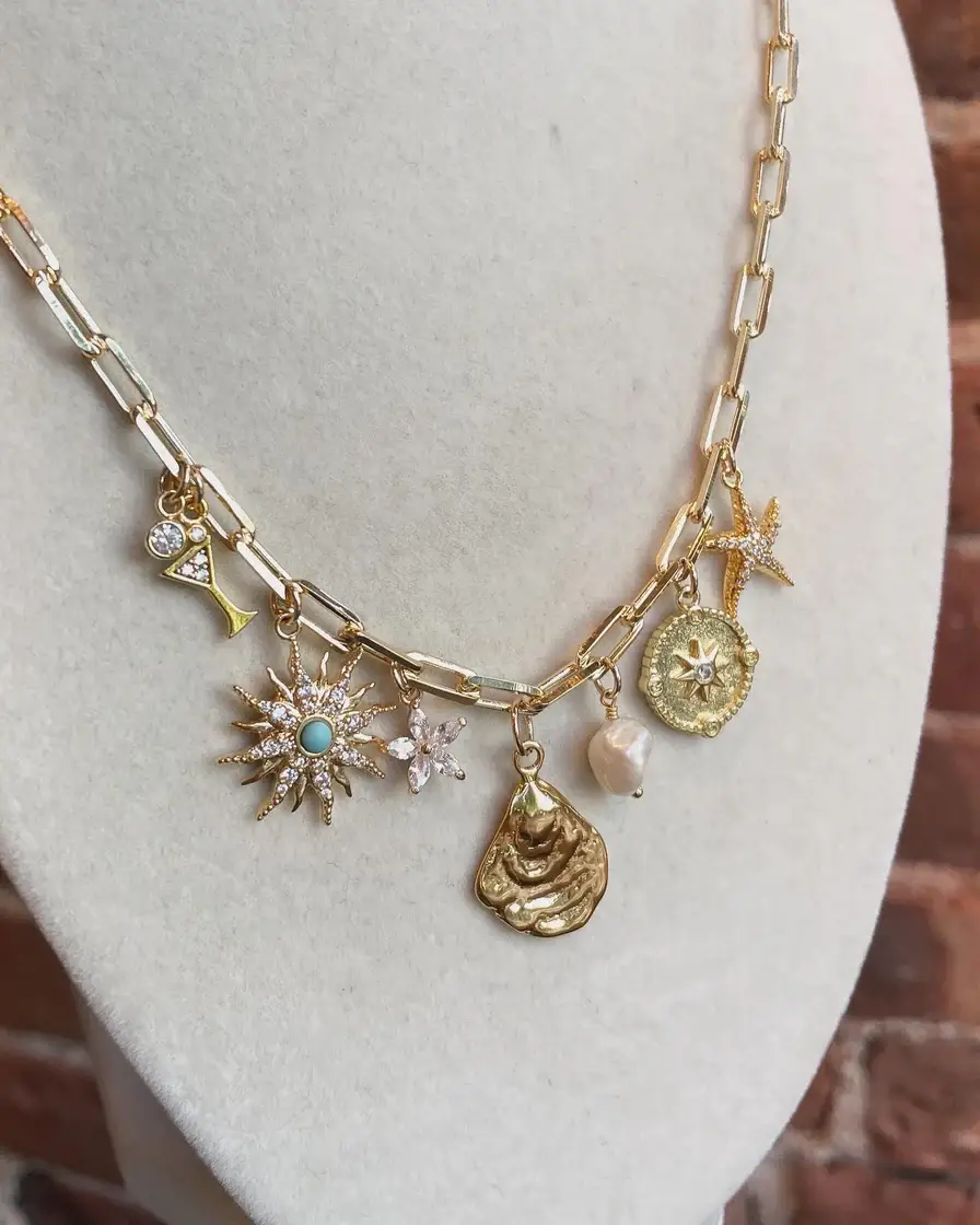 Goldie Charm Bar – Engroshandel Vedhæng/charm – STORT CHARME-SÆT: 100 FORSKELLIGE CHARMS8