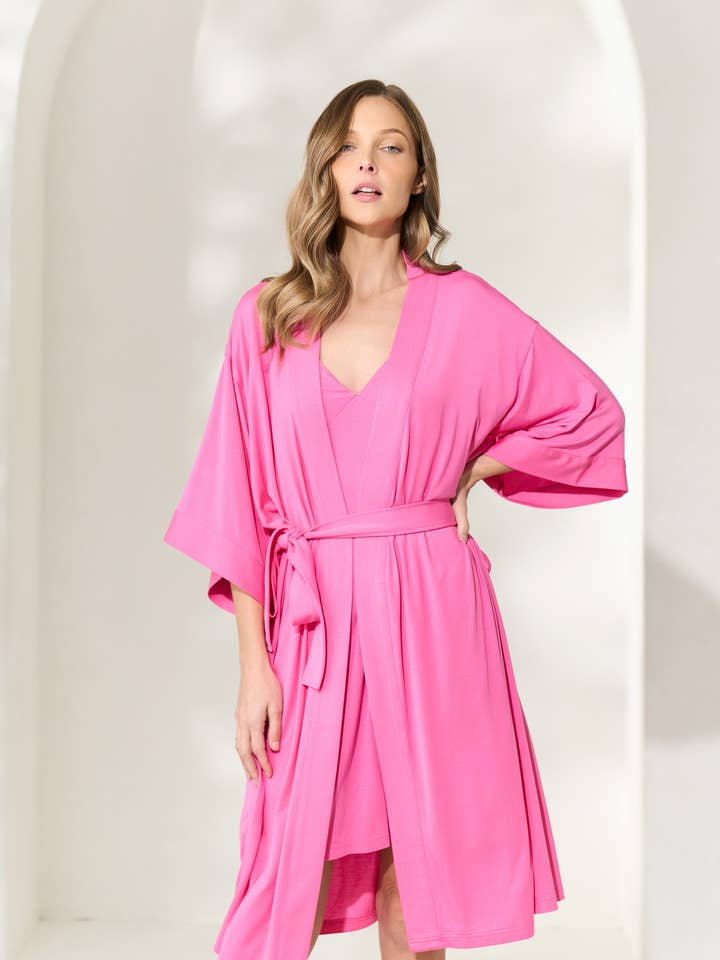 Sorbet Luxe Modal Robe for wholesale by By Catalfo