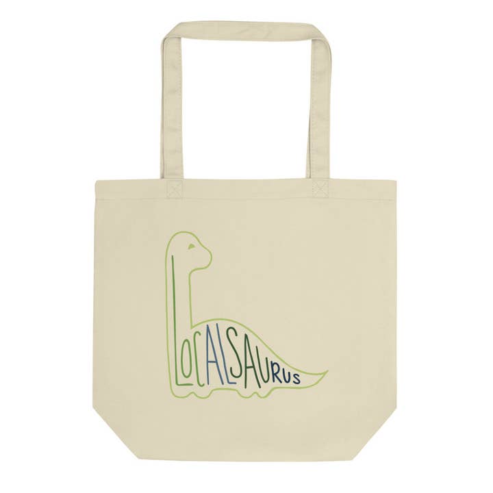 Eco Tote Bag for wholesale by Localsaurus