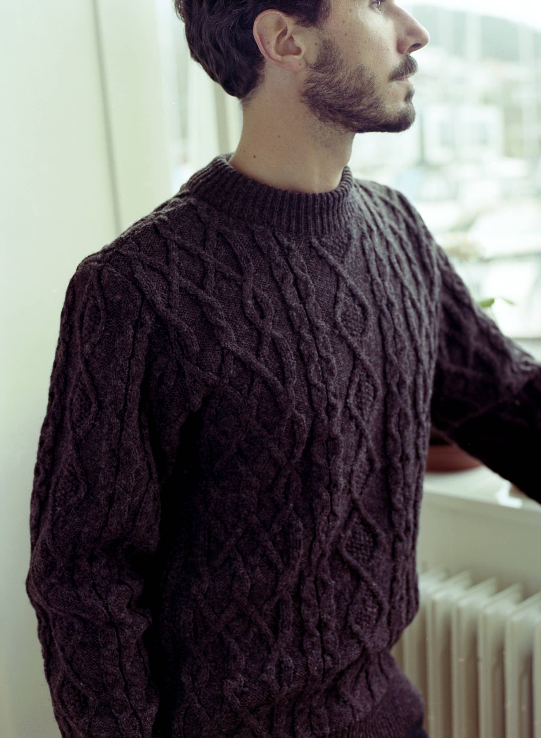 Norlender Knitwear AS – wholesale Knitted jumper – unisex – Tórshavn aran sweater17