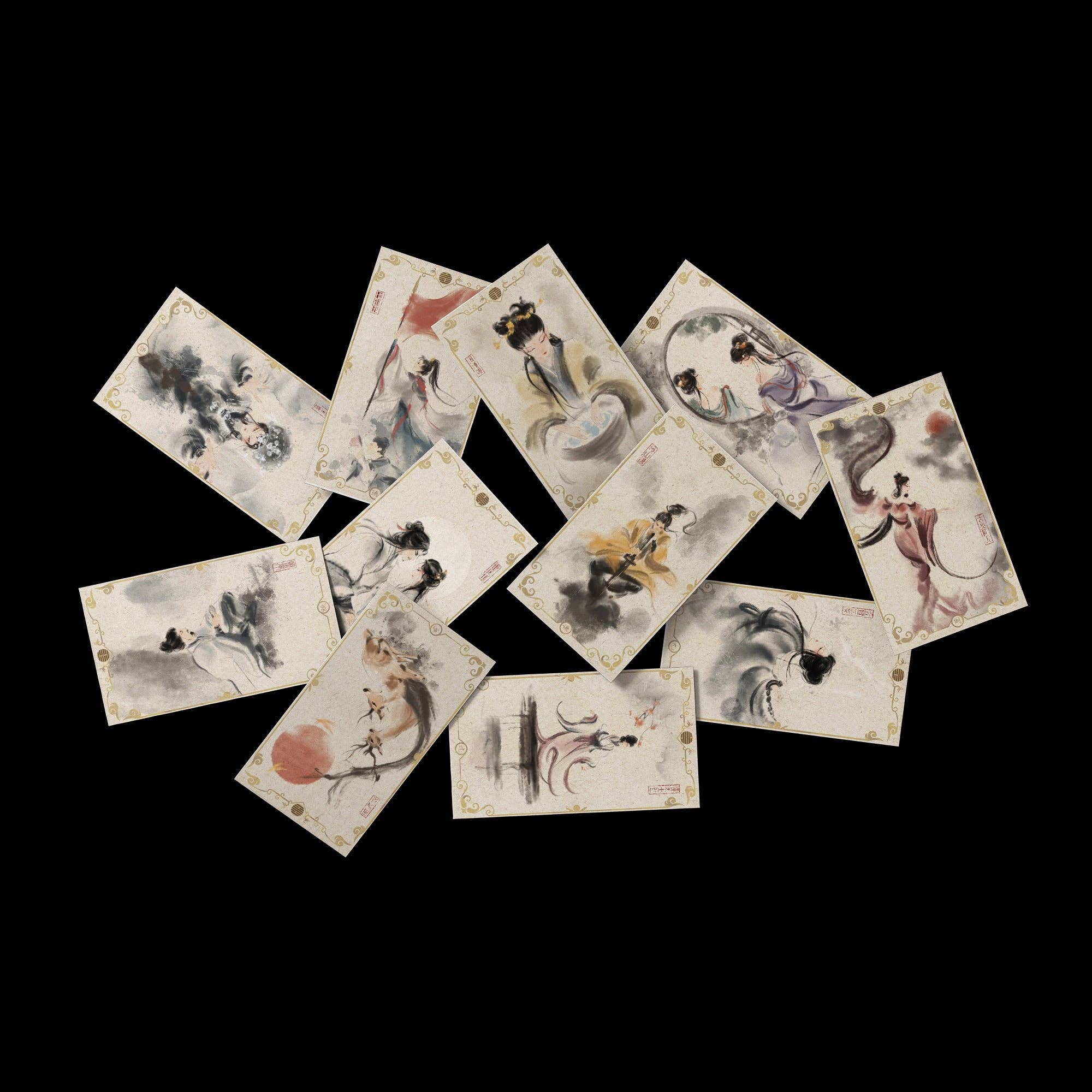 Vermilion Collection - Wholesale Tarot Cards - I Ching Oracle by GeGe3