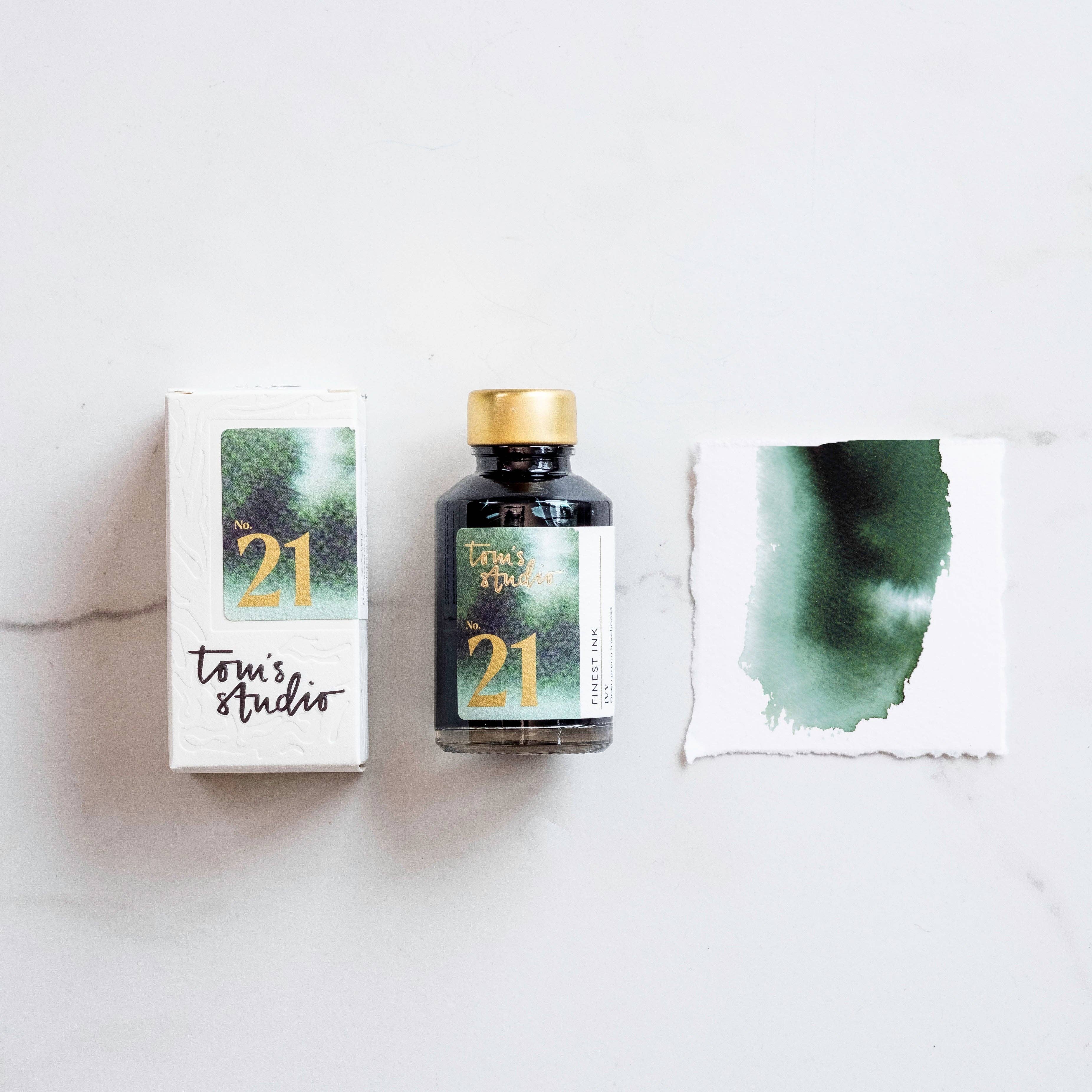 Tom's Studio – wholesale Writing ink – Fountain Pen Ink - 21 Ivy