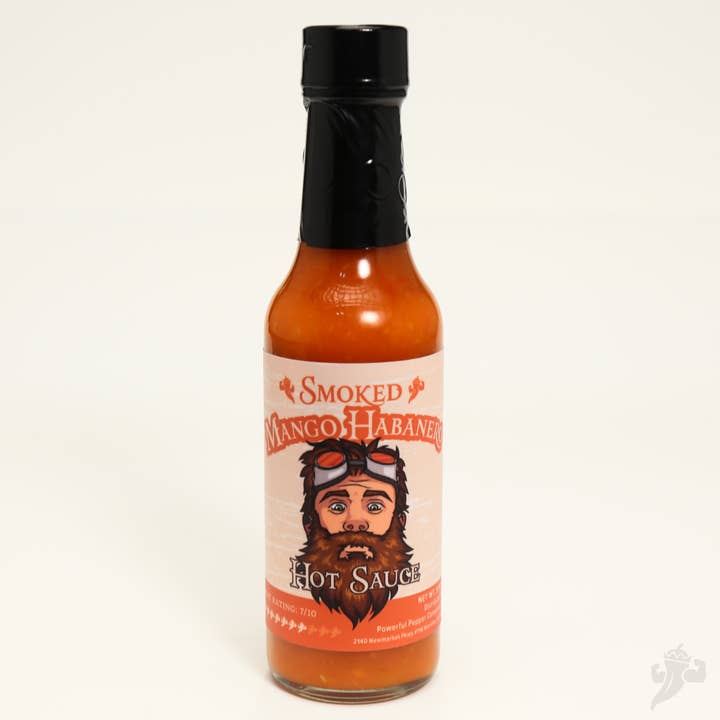 Powerful Pepper Co. LLC - Wholesale Hot Sauce - Smoked Mango Habenero Hot Sauce