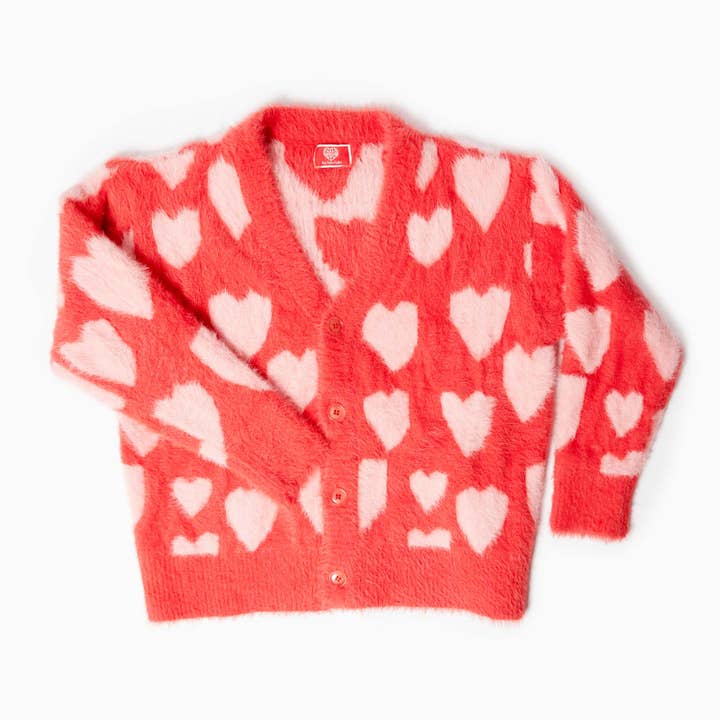 Heart Cardigan for wholesale by the furryfolks