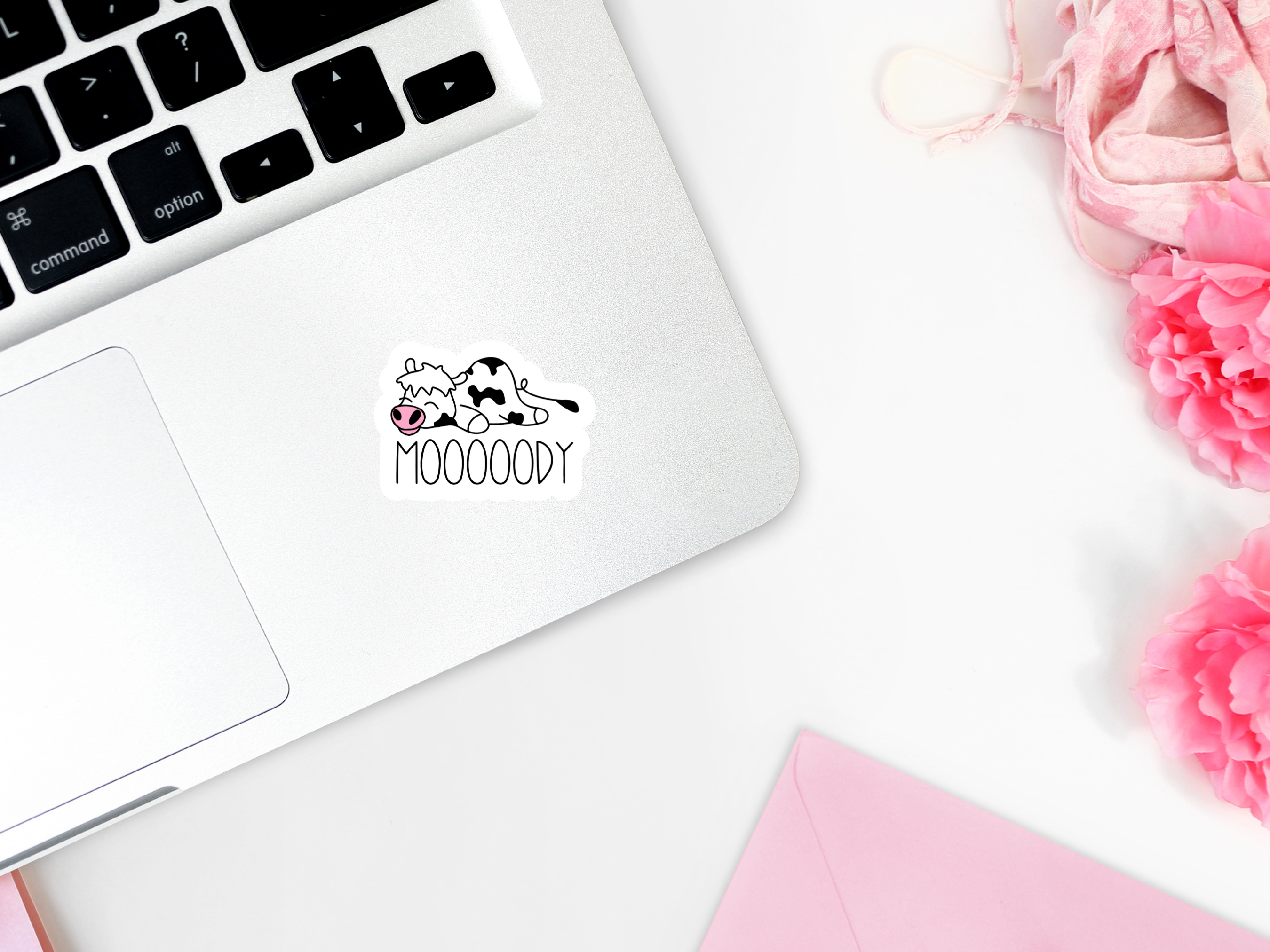 ShopByAriel - Wholesale Sticker - Mooody Cow Sticker | Cow Sticker1