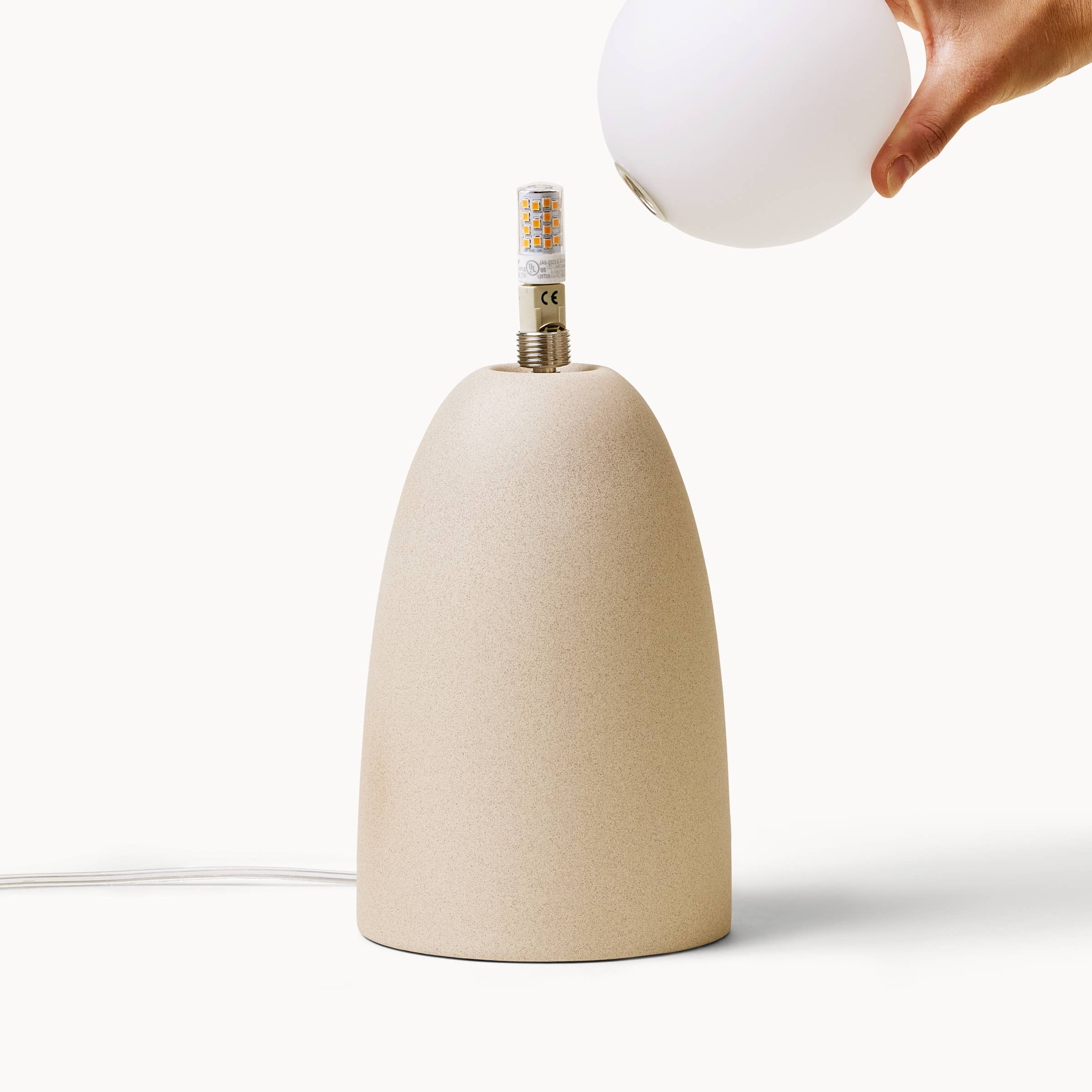 Franca - Wholesale Accent/Desk Lamp - Dune Table Lights - Stoneware11