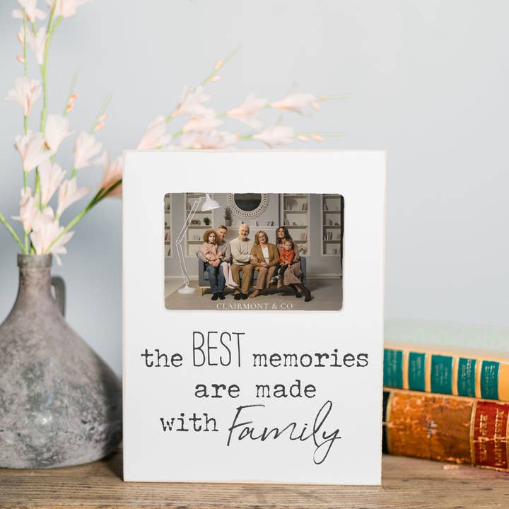 Family Frame, Family Gift, Gift Giving, Wooden Frame for wholesale by Clairmont & Co
