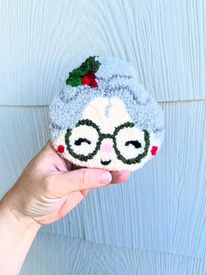 Porta-copos da Sra. Clause por atacado de Bless Your Cottons