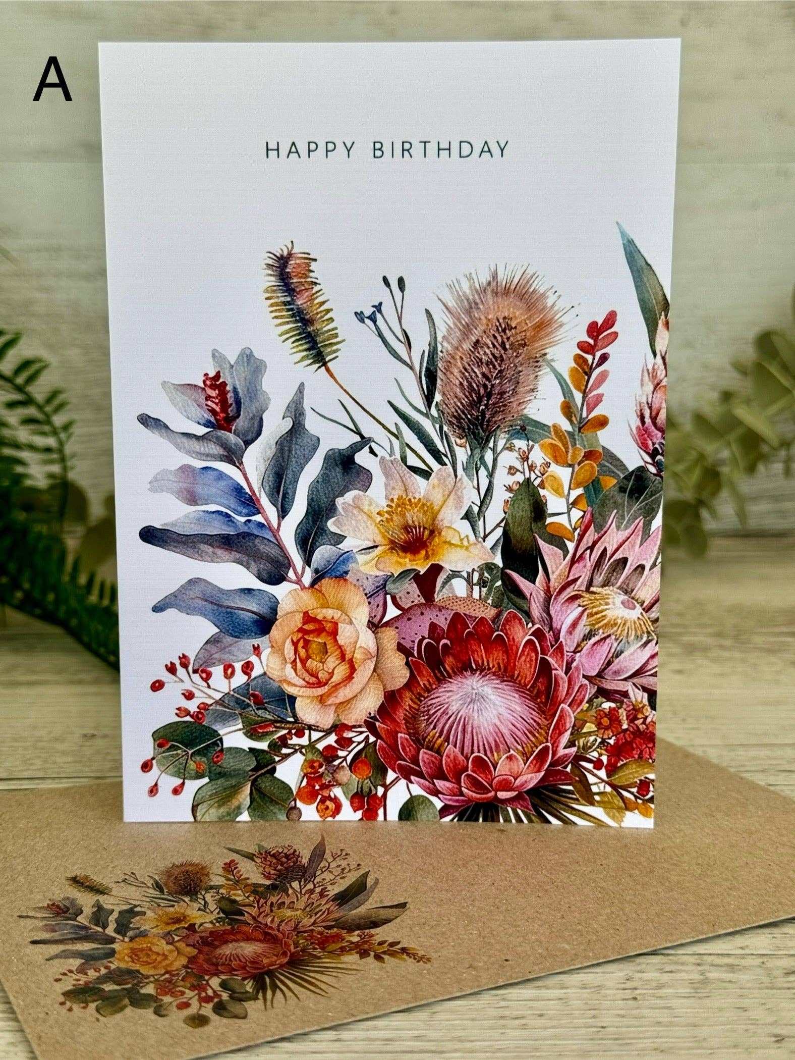 Scattered Seed Co - Vente Cartes d'anniversaire - Gamme de cartes FLORALES AUSTRALIENNES - Anniversaire - Merci etc.2