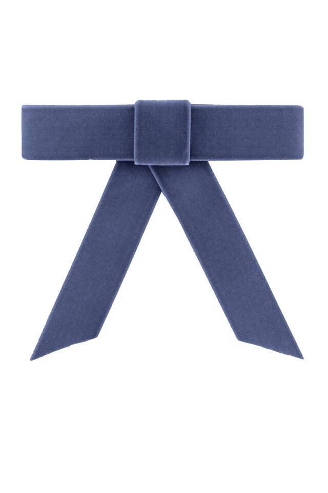 MIDORI Inc. – wholesale Ribbon – Gift wrapping – Japanese Velvet Ribbon - Dusty Blue2