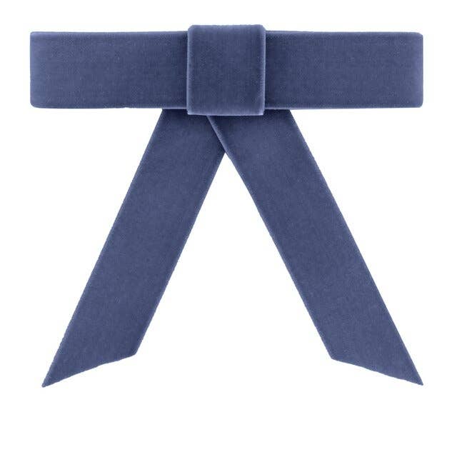 MIDORI Inc. – wholesale Ribbon – Gift wrapping – Japanese Velvet Ribbon - Dusty Blue2