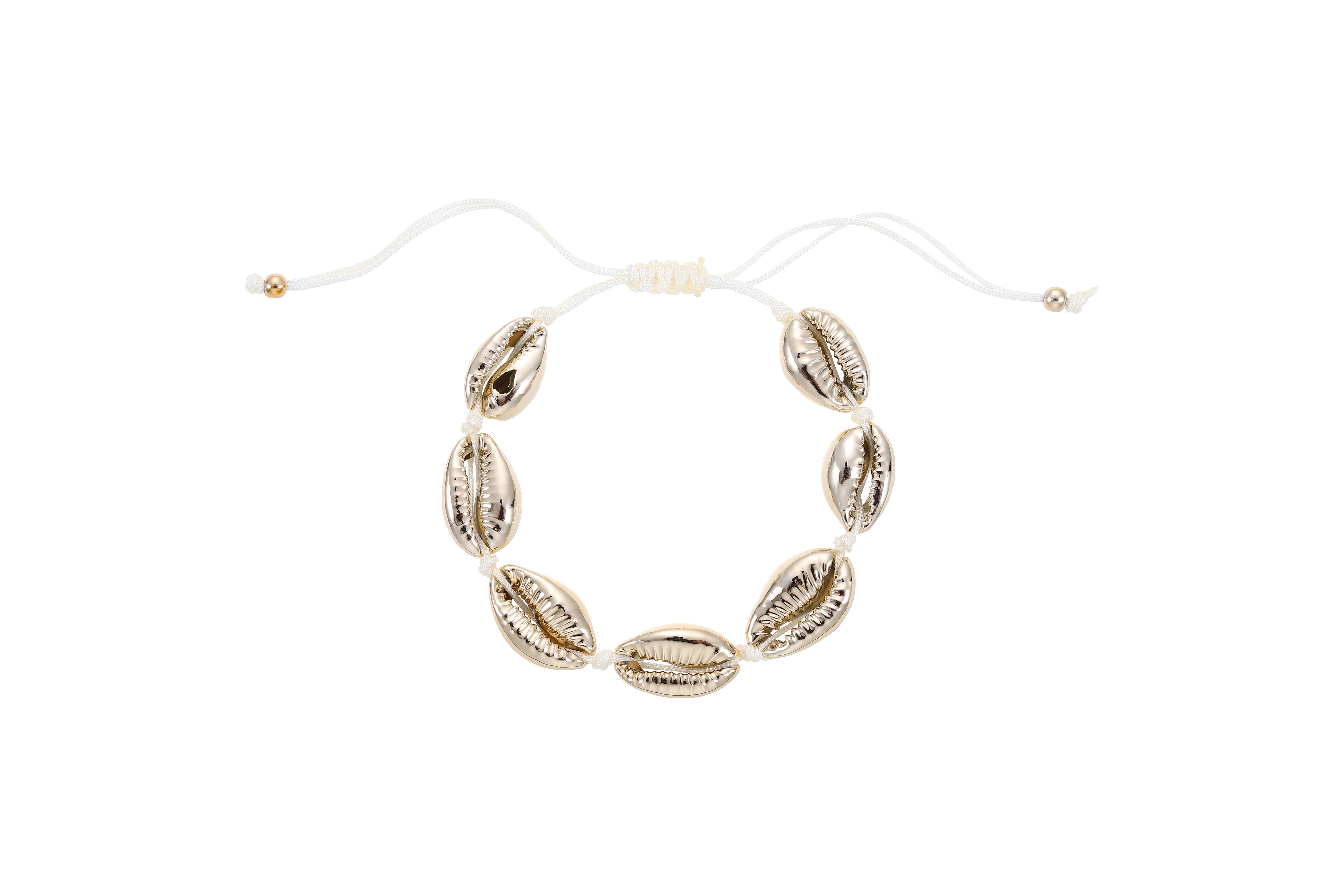 STELLA GREEN - Wholesale Beaded Bracelet - Adjustable Shell Bracelet33