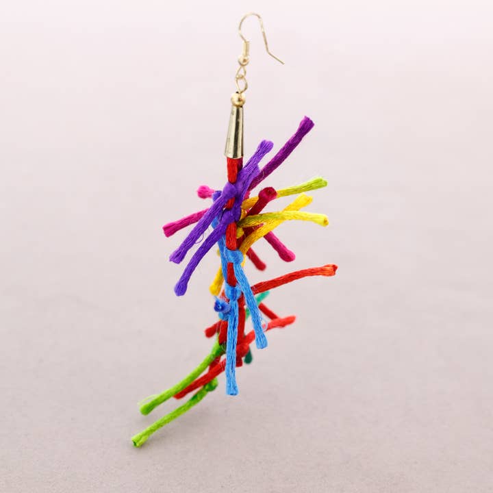 Sonata - Wholesale Snap Jewelry - Ethnic Cord Earrings6
