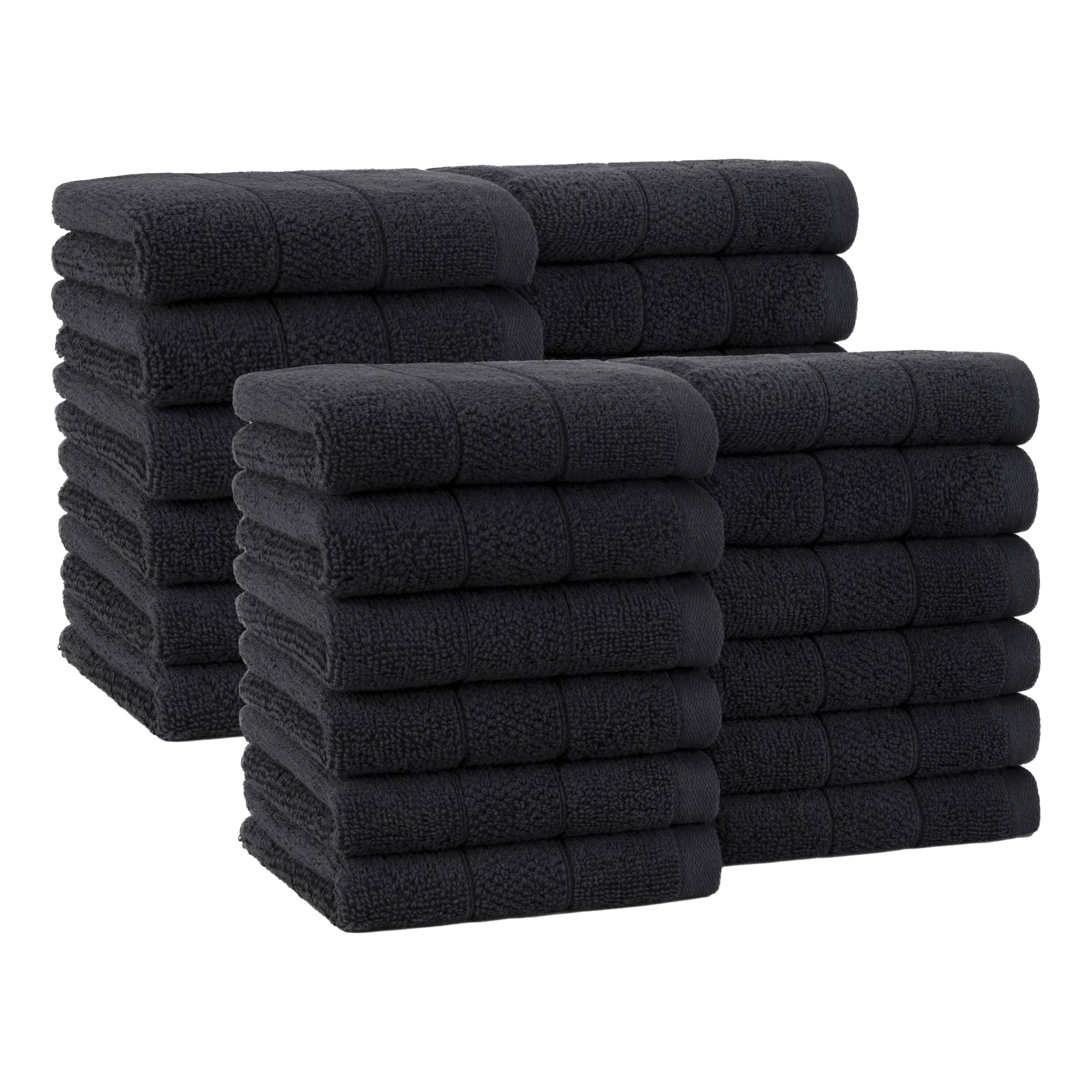 Arkwright Home - Wholesale Wash Cloth - Family Essentials Cotton Washcloths (Bulk Case of 144) 12x1213