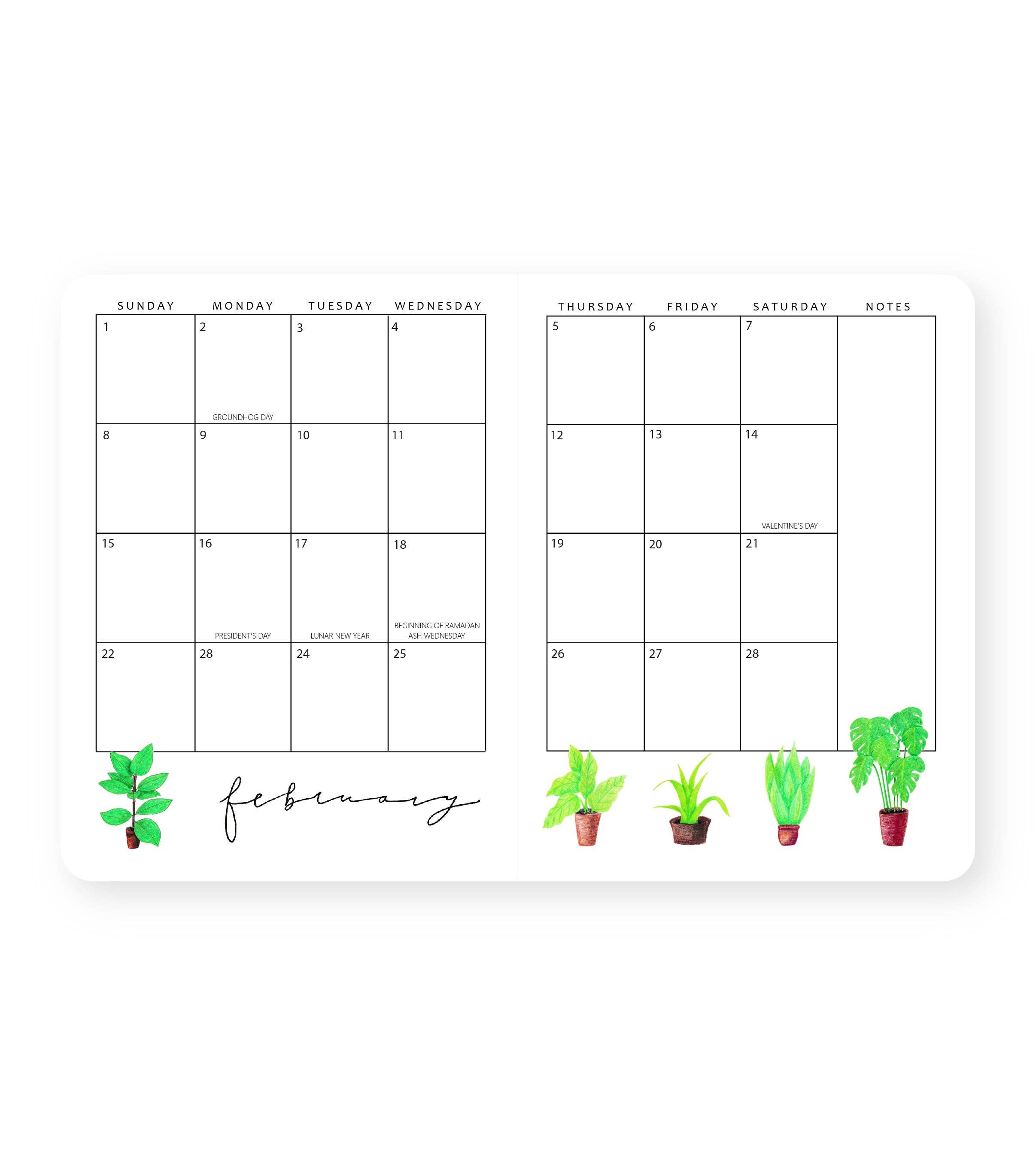 Linda Tong Planners - Wholesale Planner - 2026 Monthly Planner Bows2