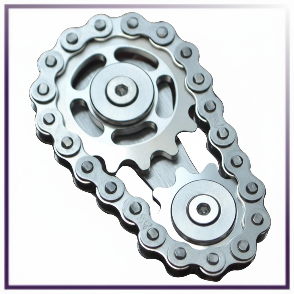 eterus - Wholesale Tafelbladdecoratie - Bike Chain Gear Spinner - Stressverlichter voor Fietsliefhebbers0