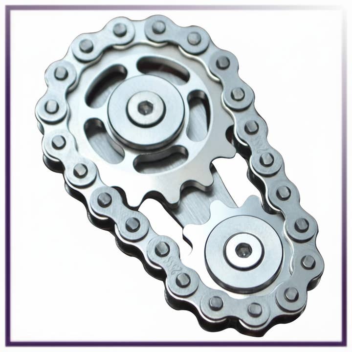 eterus - Wholesale Tafelbladdecoratie - Bike Chain Gear Spinner - Stressverlichter voor Fietsliefhebbers