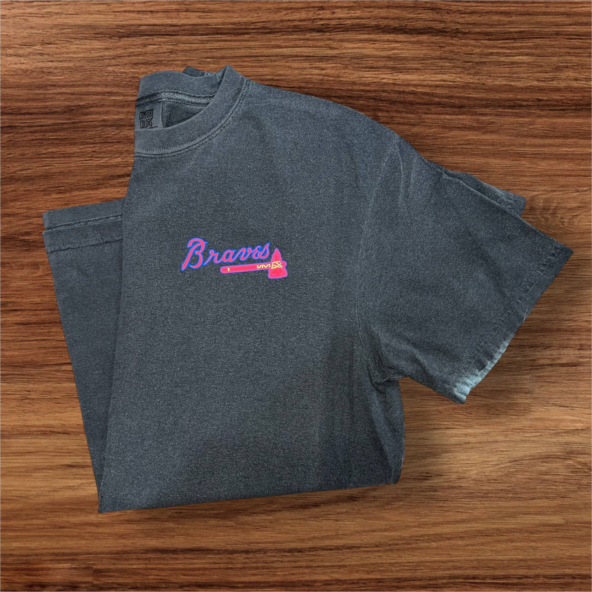 Simply You Customs - Vente T-shirt à imprimés – femme - Atlanta Braves Stadium - T-shirt SY0