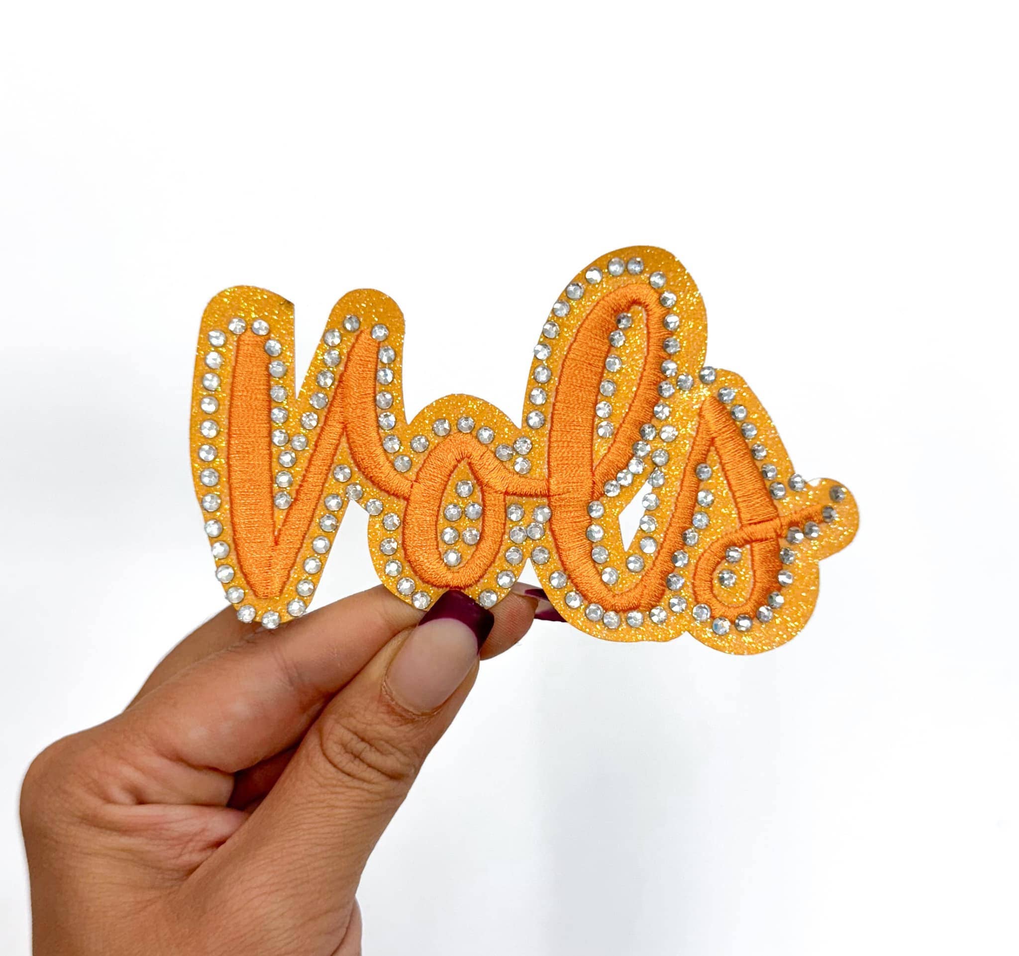 ABLNco - Wholesale Patch - Vols Rhinestone Embroidery Patch