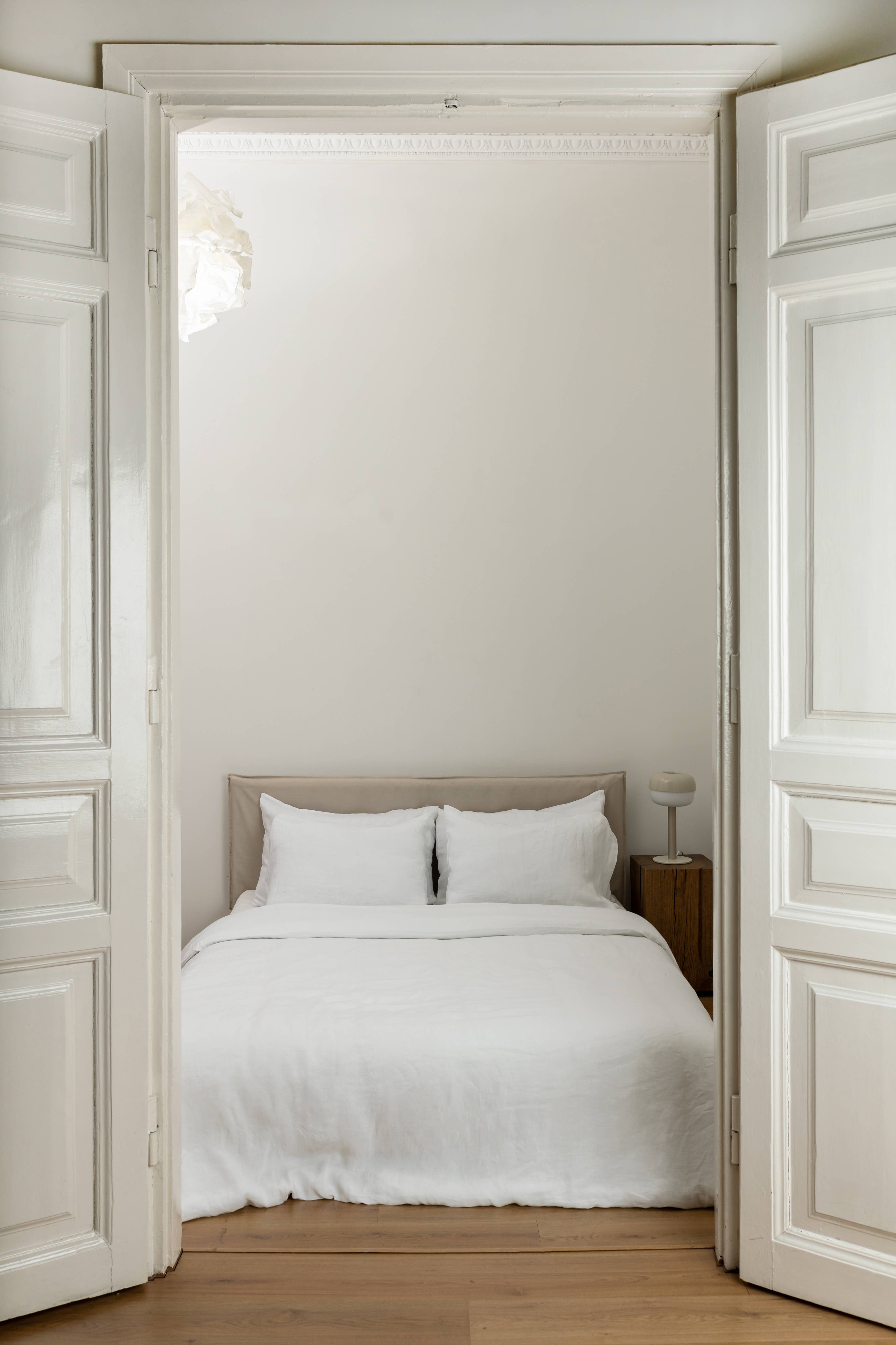 Linen Spells – wholesale Sängkläder – Linne sängkläder Set i vitt (1 DC+2 örngott)8