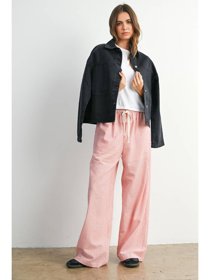 BUTTERMELON - Wholesale Denim Jacket - Women's - Button-Down Jacket with Shirt Collar and Pockets - BMJ78211