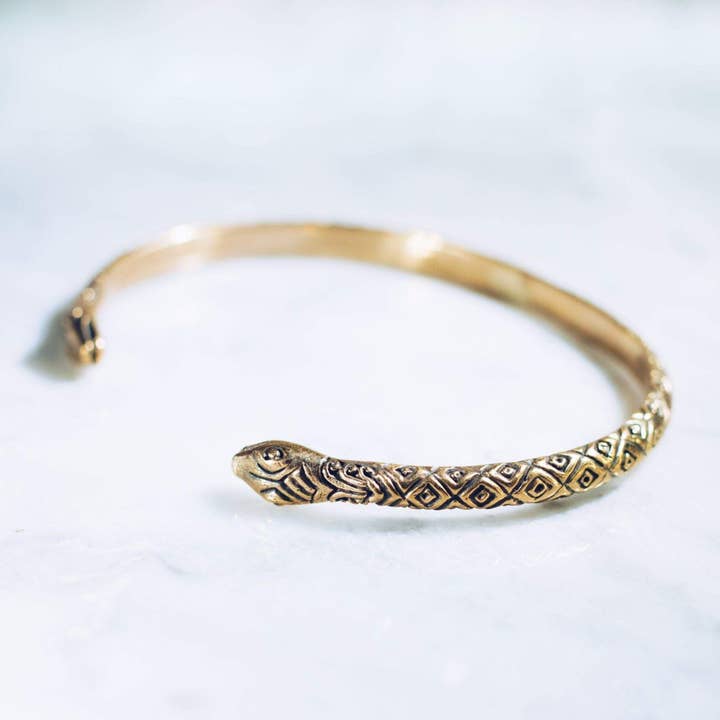 Athena Bracelet - Brass for wholesale by JewelryLab