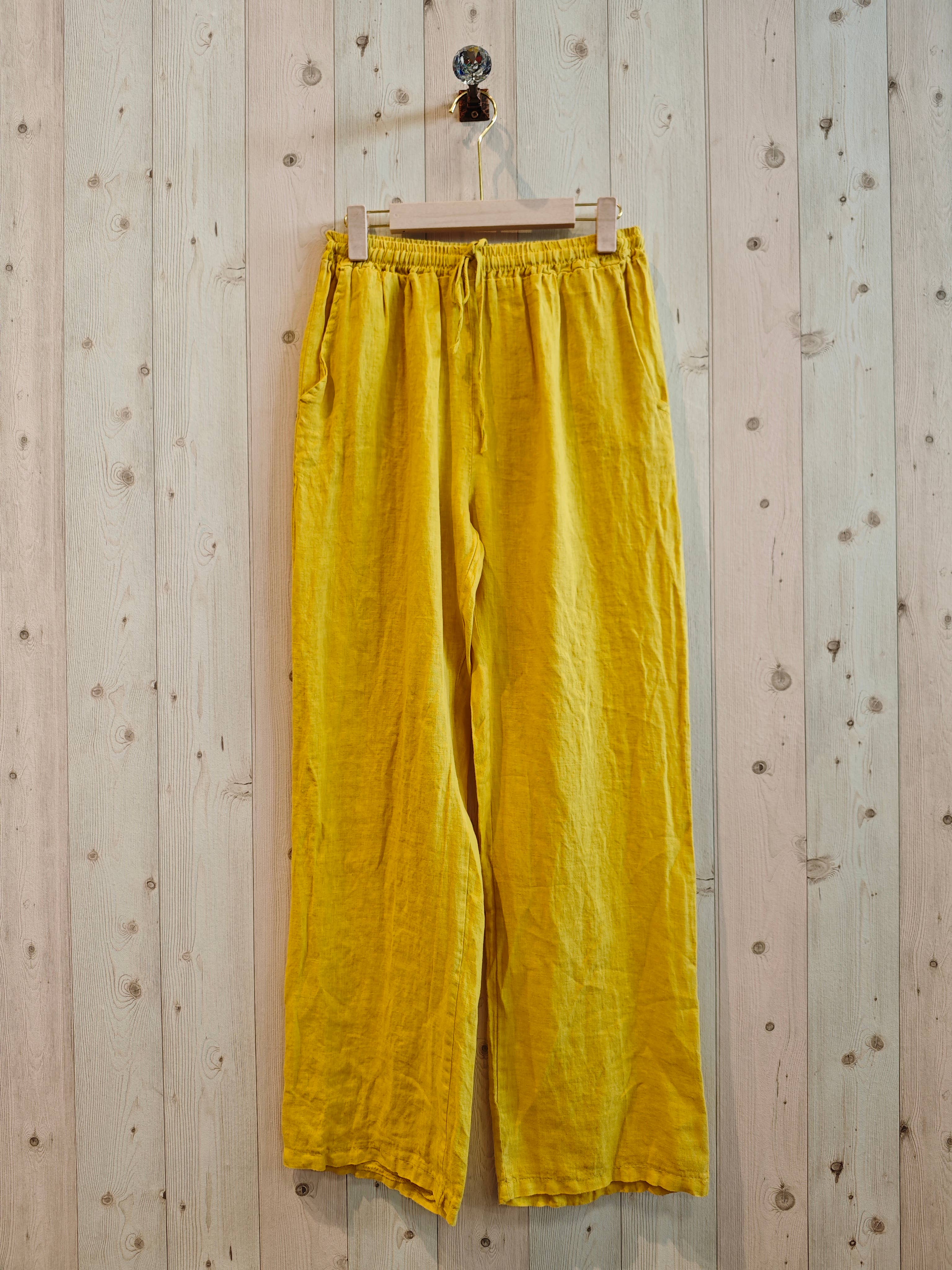 Linen & More - Wholesale Pants - Women's - REF 30132 BASIC STRAIGHT LEG PANTS 100% LINEN1