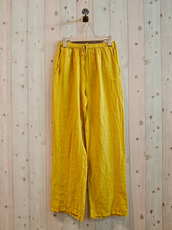 Linen & More - Venta al por mayor Pantalones - Mujer - REF 30132 PANTALON BASICO PATA RECTA LINO 100%1