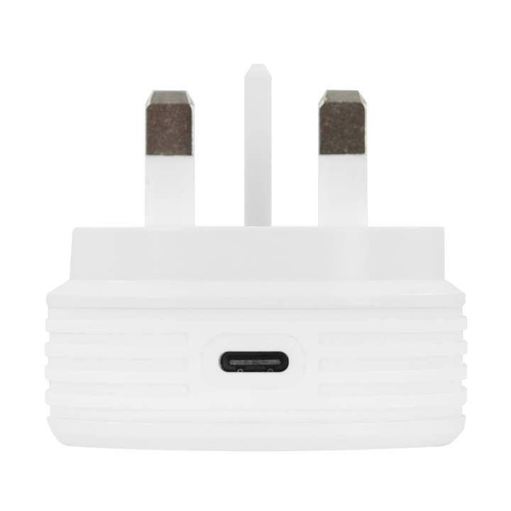 Juice 20W USB-C Mains Fast Charger Plug – White for wholesale by Juice