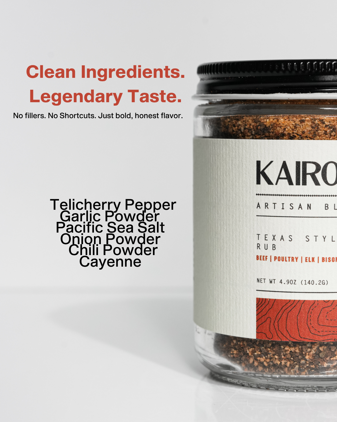 Kairos Artisan Blends - Wholesale Rub - Texas Style Rub2
