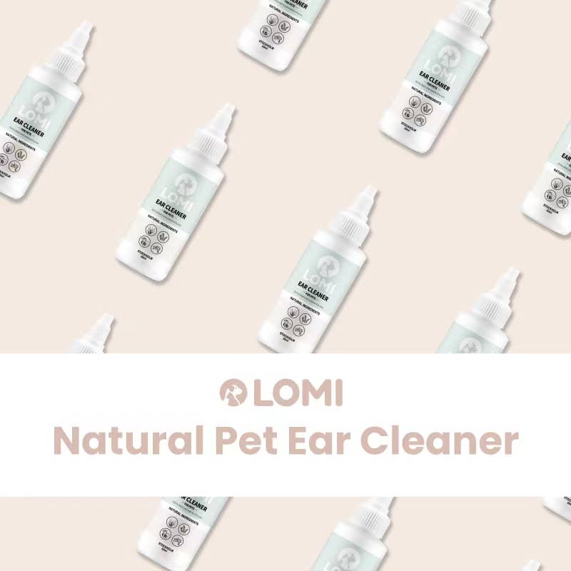 LOMI Pet Care - Wholesale Pet Cleaning Supplies - NATURAL EAR CLEANER SHORT DATE CLEARANCE – 80% OFF9
