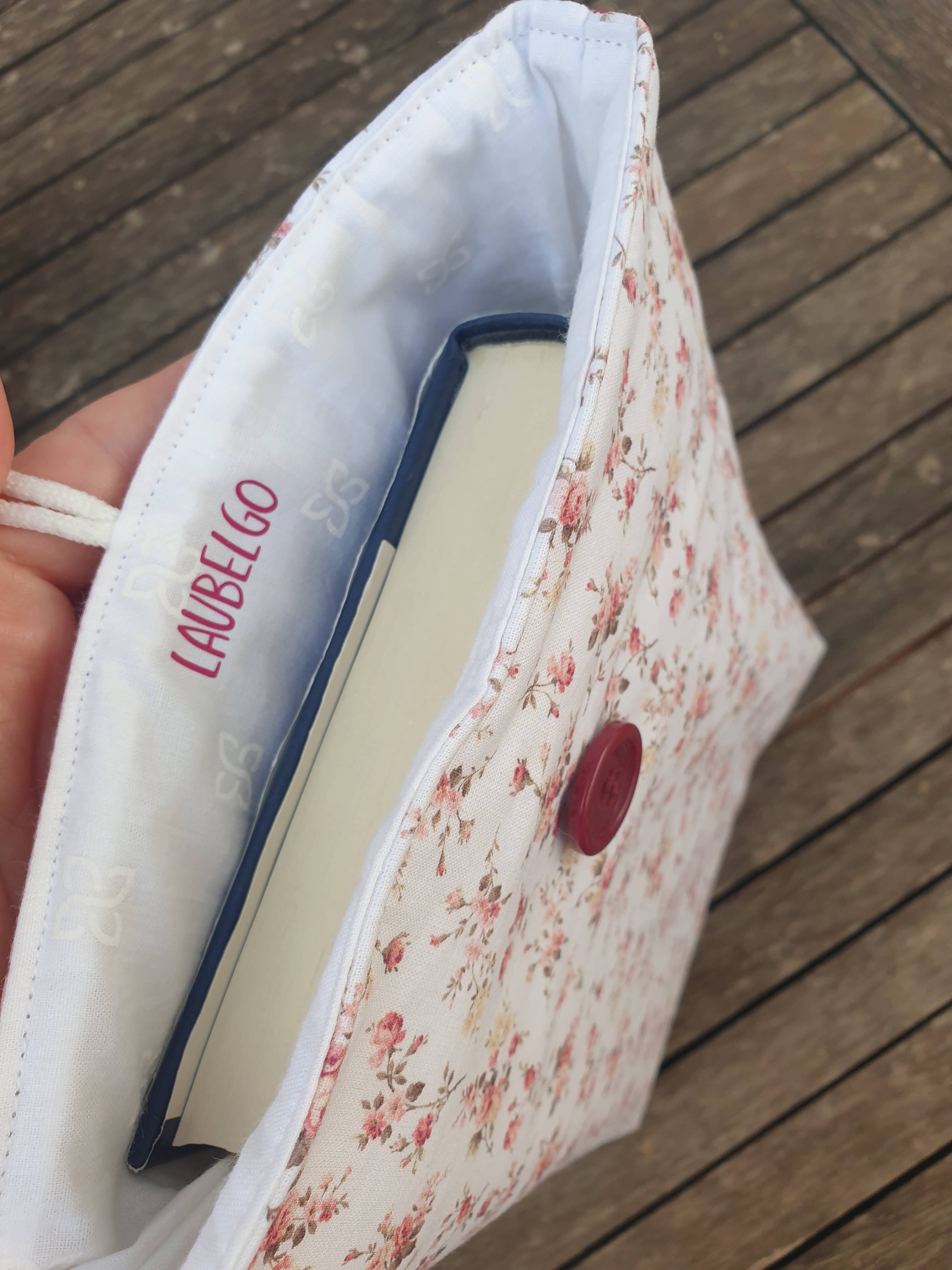 laubelgo - Wholesale Boekomslag - gewatteerde boekomslag met roze bloemen6