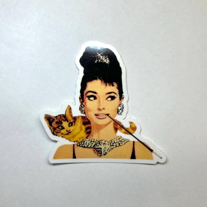 Audrey Hepburn Breakfast At Tiffany's Kiss-Cut Sticker and other Purchase Wholesale audrey hepburn. Free Returns & Net 60 Terms on Faire trending on Faire.