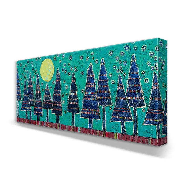 Old Wood Signs - Wholesale Art Print - Wild Blue Yonder 4 - Metal Box Art2