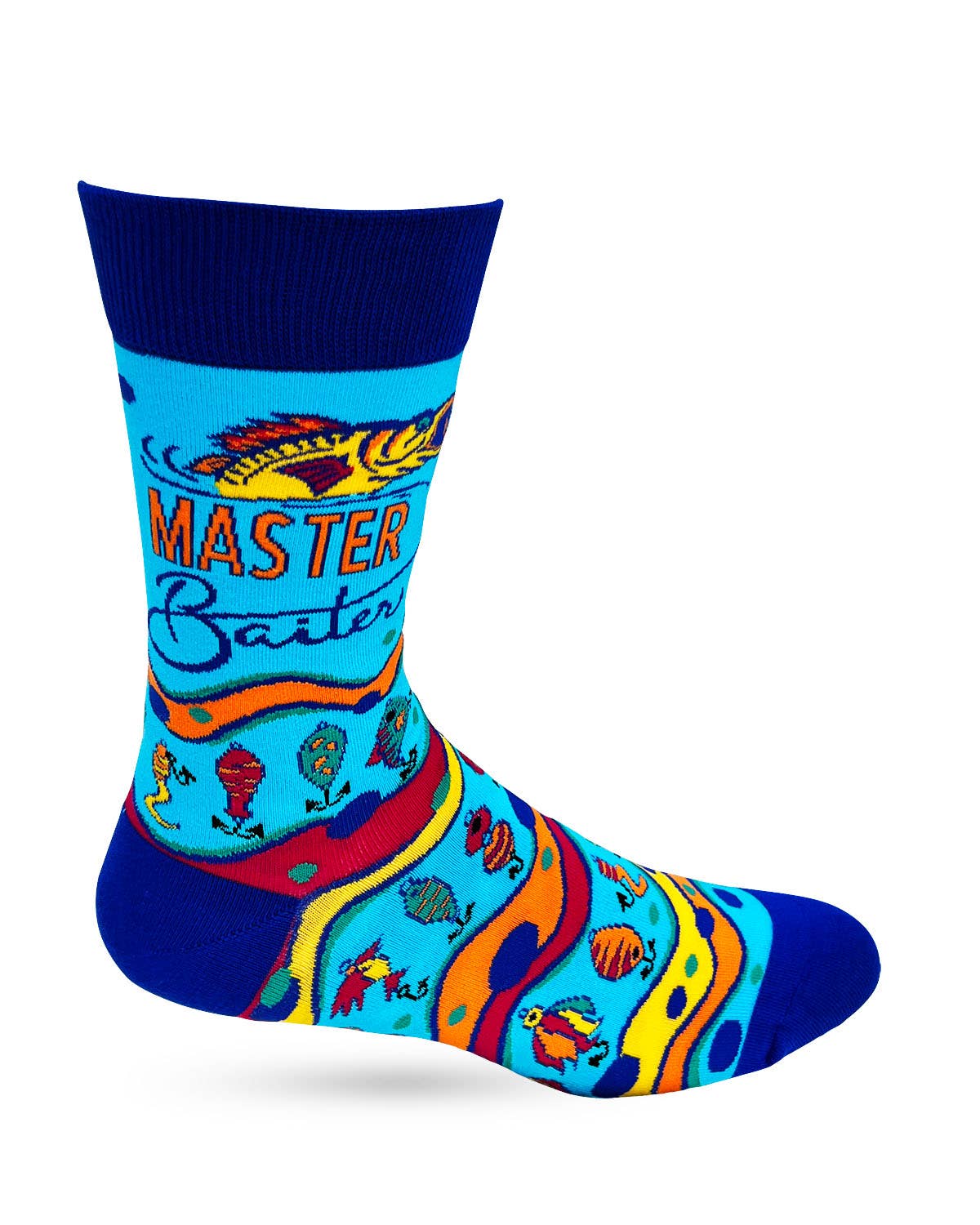 Fabdaz - Wholesale Socks - Men's - Master Baiter Men's Novelty Crew Socks1