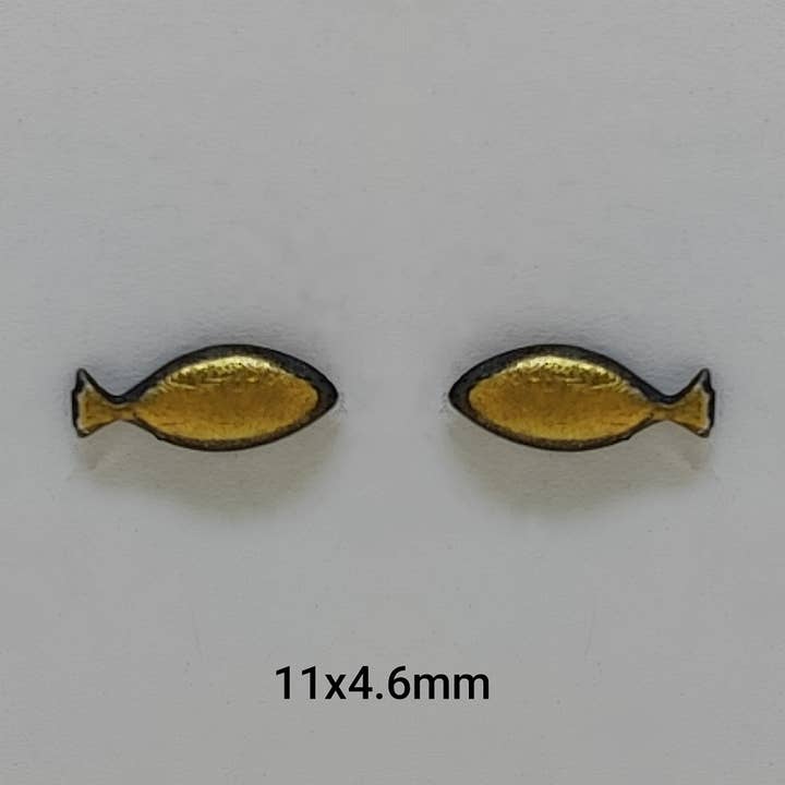 Forgyldte hængende fiskestik for engroshandel hos Art Work