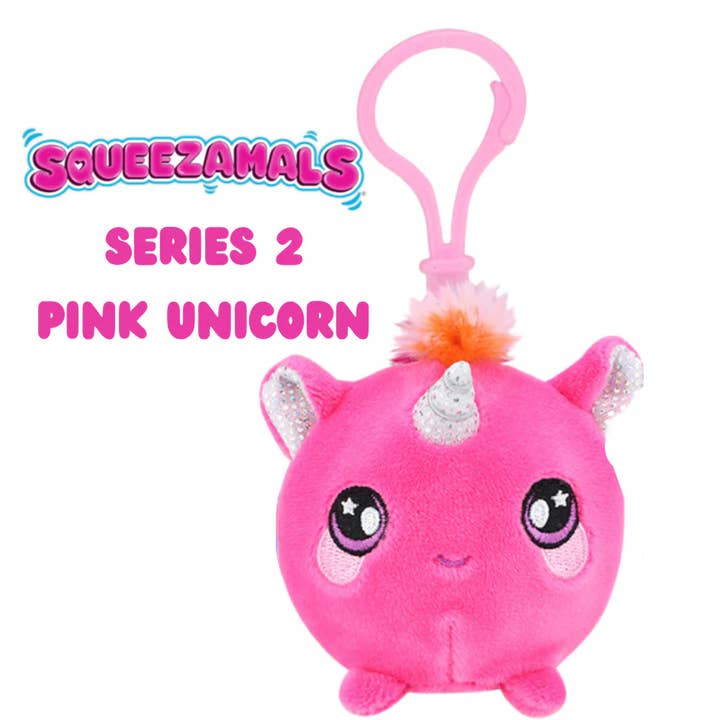 Beverly Hills Teddy Bear Company - Wholesale Stuffed/Plush Toy - Kids & Baby - 1 Pack Assortment Squeezamals Clip Ons - Series 2 Plush Toy7