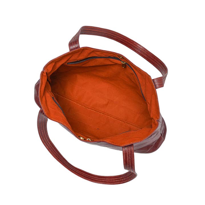 MaheTri LLC - Leather & Lifestyle Goods - Wholesale Tote Bag - Women's - Commuter Leather Tote Bag for Girls3