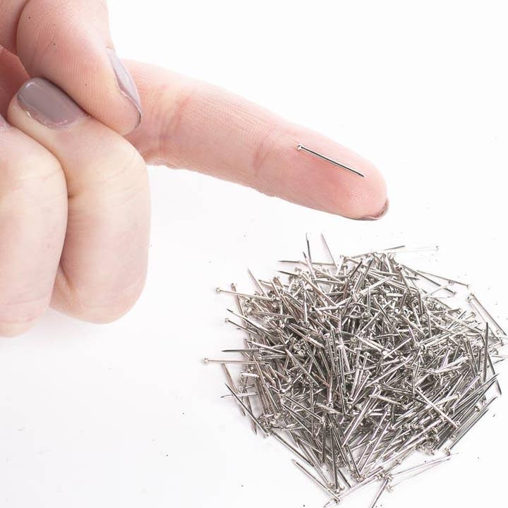 Factory Direct Craft - Wholesale Craft supplies - Metal Sequin Beading Pins - Select Size (Pack of 500) 1