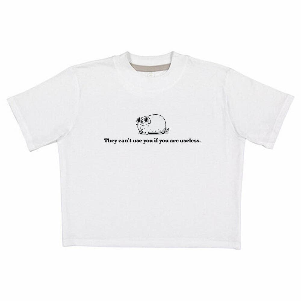 Let's Get This Thread - Wholesale Screen Printed T-Shirt - Unisex - They Can't Use You If You Are Useless3