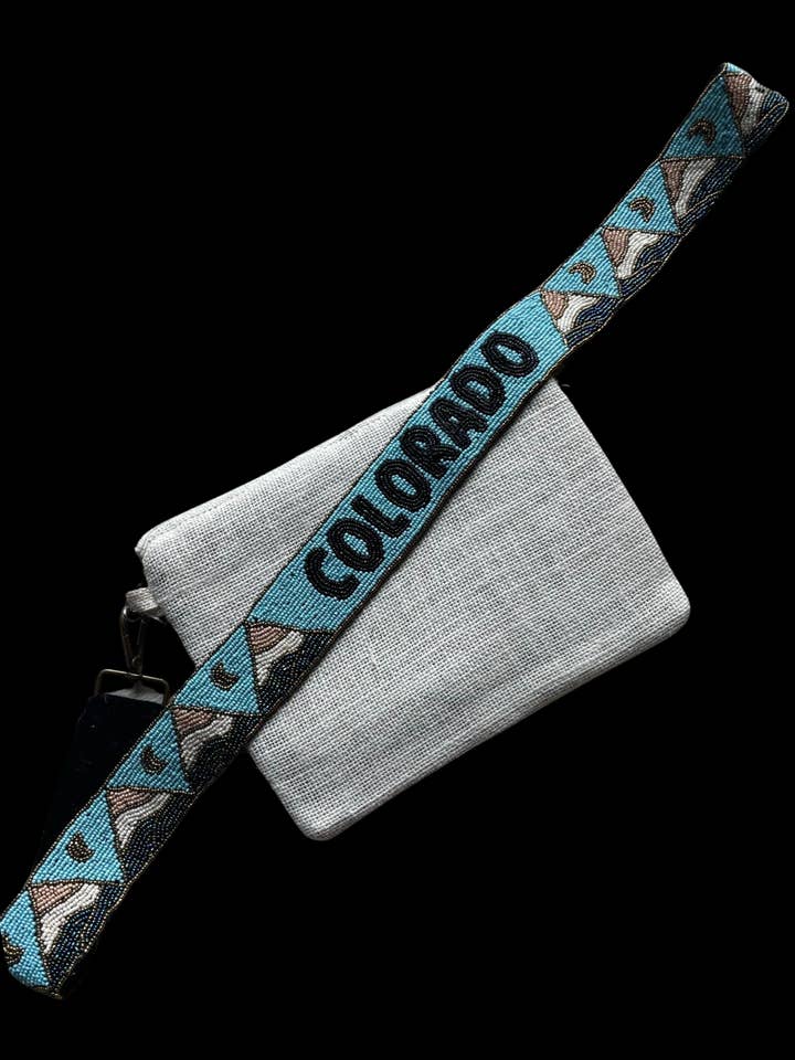 Tracolla Colorado decorata a mano per la vendita all'ingrosso da parte di Pink and Silver