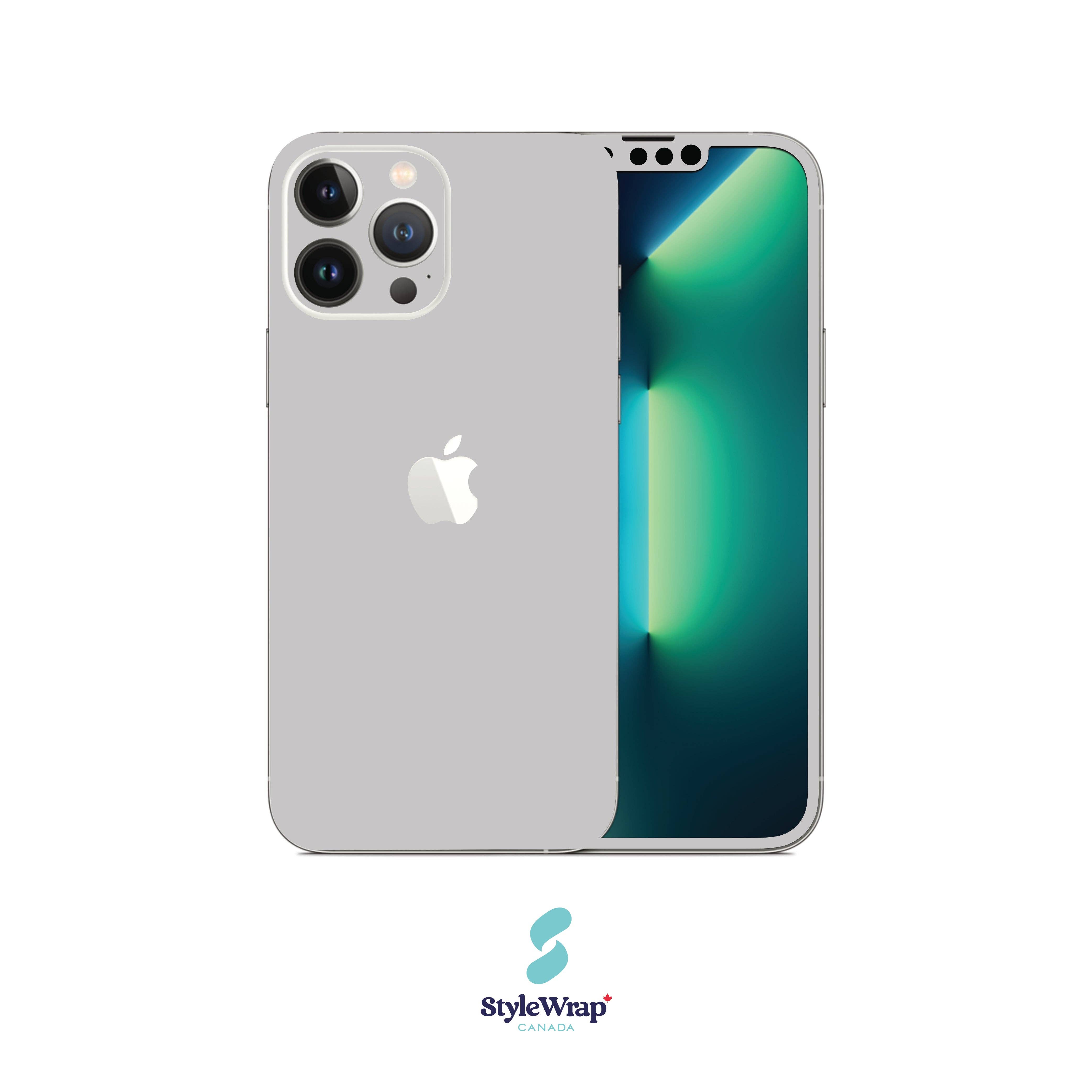 StyleWrap - Vente Coque de téléphone – unisexe - Film de protection gris pour iPhone10