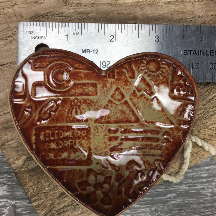 Spinning Star Studio - Wholesale Jewelry Dish - Colorado Heart Dish, small5