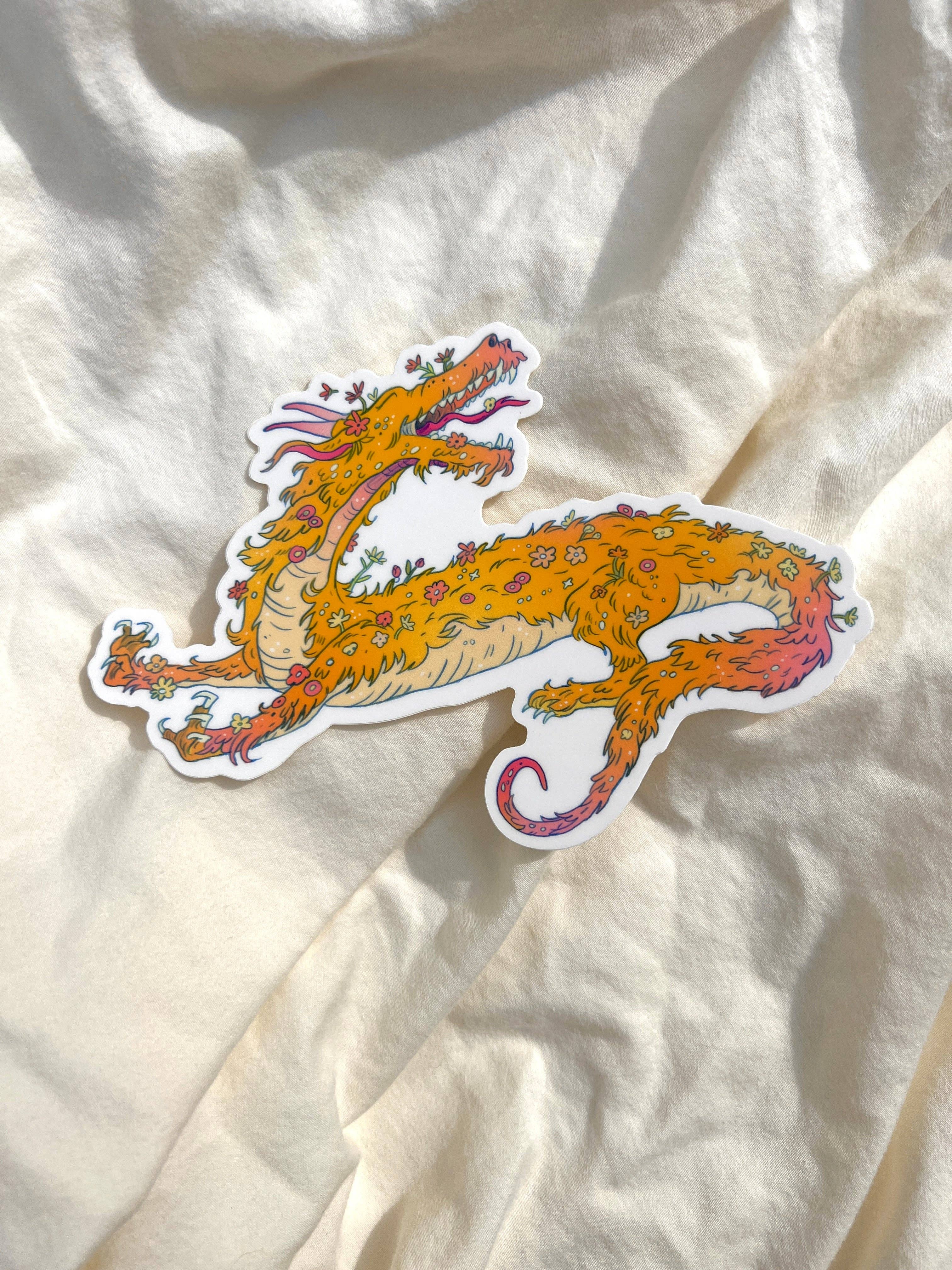 Natalie Andrewson - Wholesale Sticker - Spring Dragon Large Sticker1